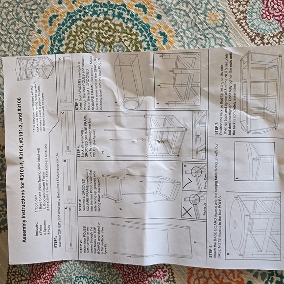 Multi-Tier Metal/ Acrylic Earring Rack - Picture 5 of 5